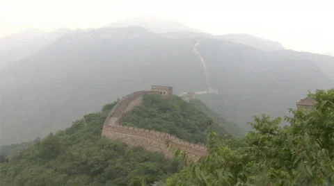 GreatWall of china Stock Footage 590193