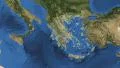 Greece. 3d earth in space - zoom in on Greece contoured on green 4k 4k or 4k+ Resolution