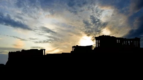 Greece Acropolis 4 Video stock 8759769