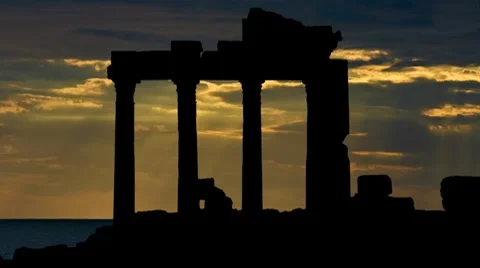 Greece Agora 2 Stock Footage 8759979