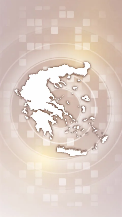 Greece Animated Map Stock Footage 275899669