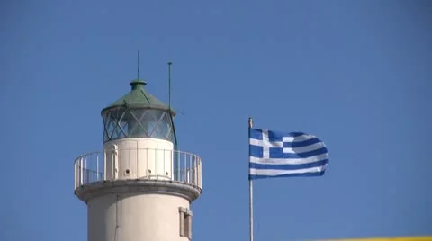 Greece - Banner/ Lighthouse Видео 8909180