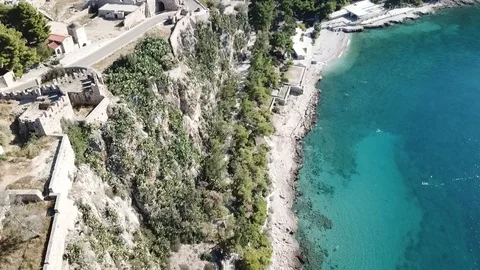 Greece Coastline Stock Footage 88672388