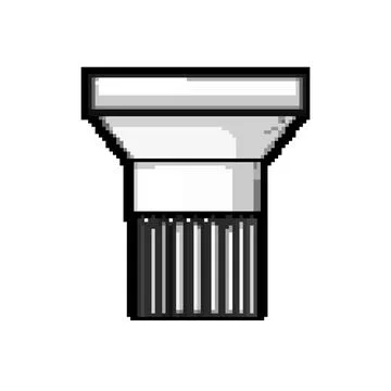 Greece column ancient pixel art vector illustration Illustrazione stock
