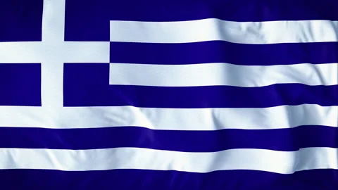 GREECE COUNTRY FLAG Stock Footage 282354285