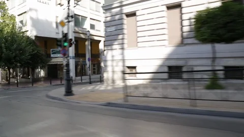 GREECE DRIVING THROUGH Stock Footage 87979326