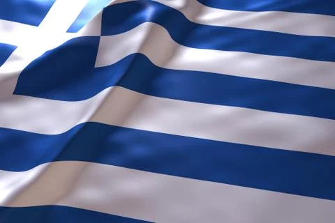 Greece flag background 스톡 일러스트
