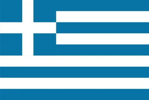 Greece flag Stock Illustration