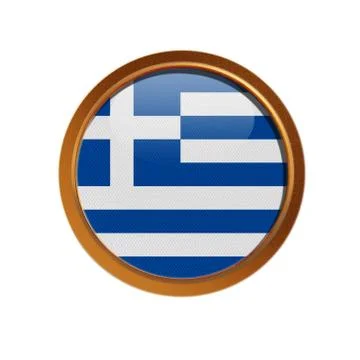 Greece flag Stock Illustration