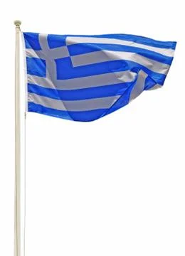 Greece flag Stock Photos
