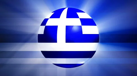 Greece Globe Stock Footage 765388