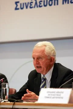 Greece Hellenic Telecomunications General Assembly - Jun 2010 Stock Photos