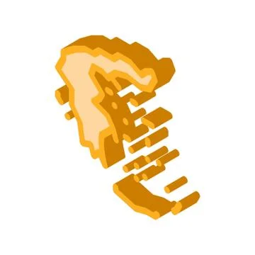 Greece on the map isometric icon vector illustration Stock Illustration