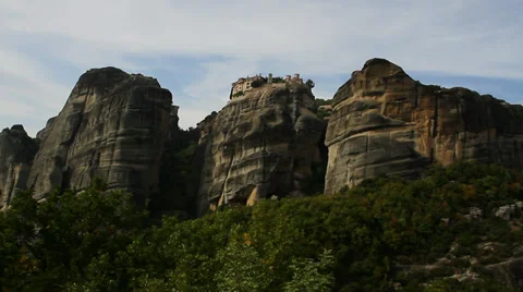 Greece, Meteora, monastery Holy Trinity 動画素材 36290522
