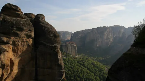 Greece, Meteora, monastery Holy Trinity 動画素材 36291545