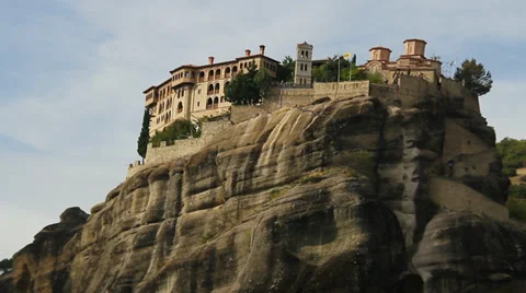 Greece, Meteora, monastery Holy Trinity Vídeos de archivo 36292886