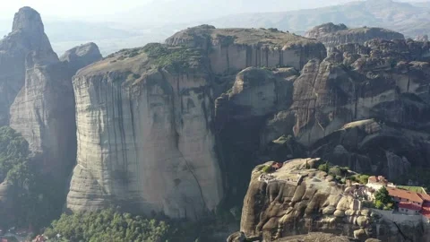 Greece. Meteora. View from drone. Stock Footage 146490489