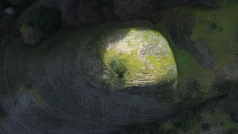 Greece Meteors flying drone over rocks. Kalampaka city. Stock-Footage 145708387