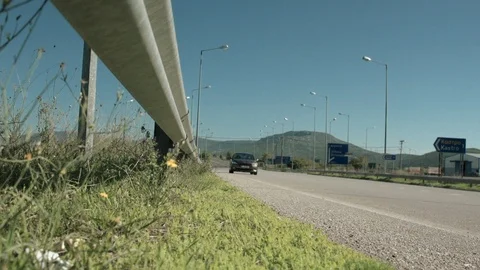 GREECE MOTORWAY Stock Footage 87979561