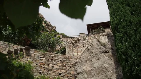 Greece, Mount Athos, Holy Monastery Simonopetra, chapel Stock-Footage 73266073