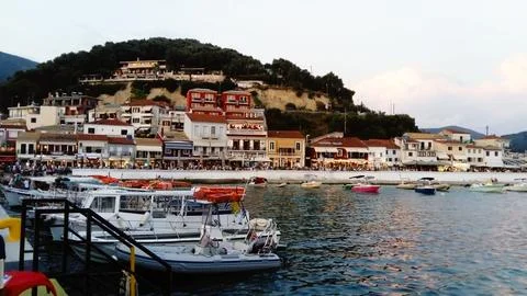 Greece Parga Stock Photos