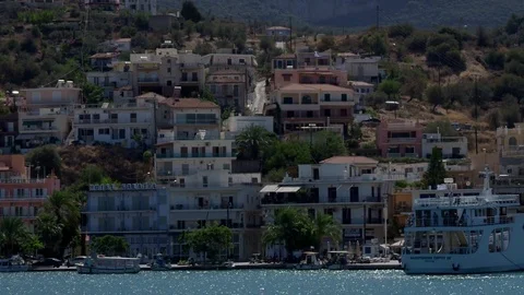 Greece poros 動画素材 80078430