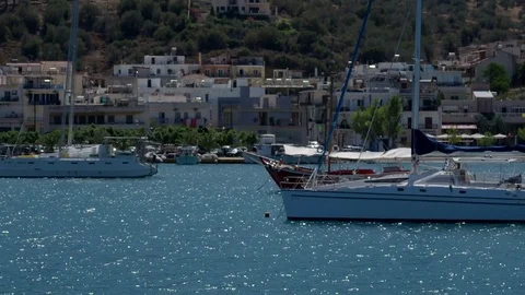 Greece poros Stock Footage 80078492