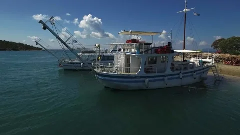 Greece Ships Dolly Stock Footage 167804467