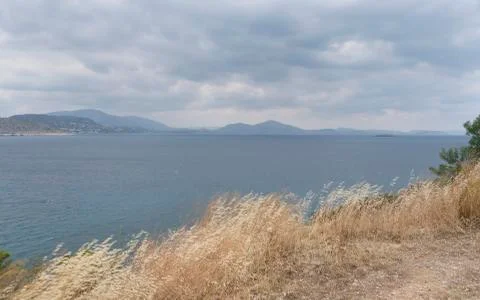 Greece shore Stock Photos
