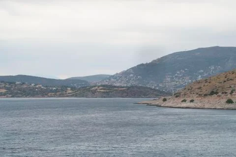 Greece shore Stock Photos
