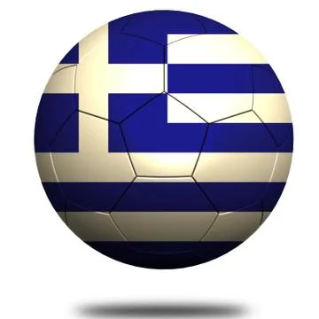 Greece soccer Stock Illustration