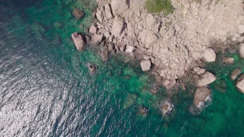 Greece Thassos coast Stock Footage 230608537