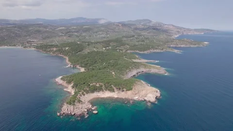 Greece Thassos H.265 스톡 동영상 230609817