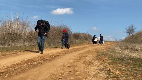 Greece-Turkey Border Stock Footage 125636635
