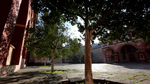 Greece, Vatopedi Monastery Stock Footage 36362806