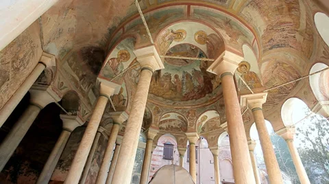 Greece, Vatopedi Monastery Stock Footage 36362861