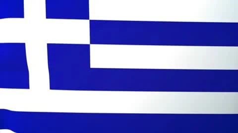 Greece Waving Flag Stock Footage 10761923