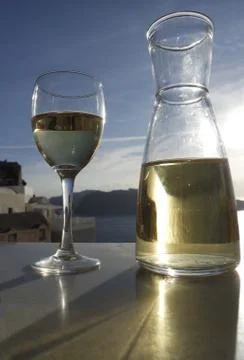 Greece wine Stock Photos