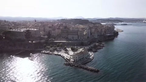 Greece.Drone.Sea Stock Footage 145594598