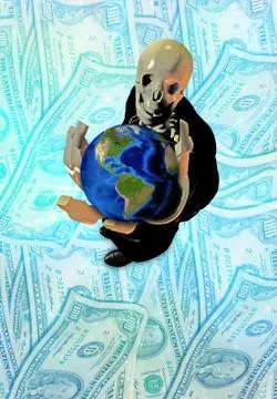 Greed Stock Illustration