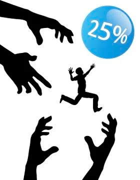 Greed for Profits Illustrazione stock