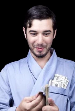 Greedy bum Stock Photos