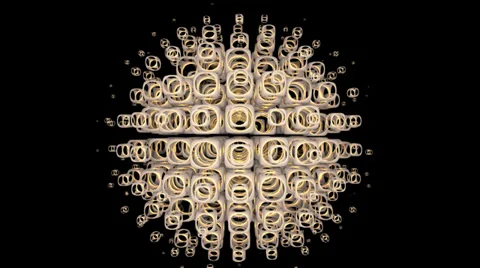 Greedy grid 007 vj loop 720p with alpha Stock Footage 34408070