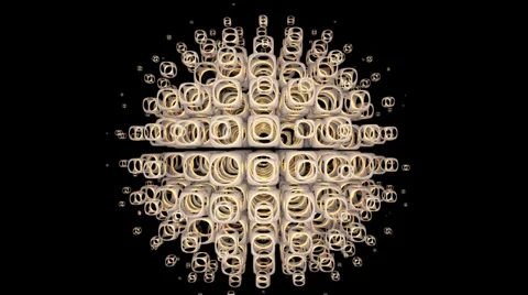 Greedy grid 007 vj loop 1080p with alpha Stock Footage 34410766