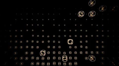 Greedy grid 008 vj loop 720p with alpha Stock Footage 34407758