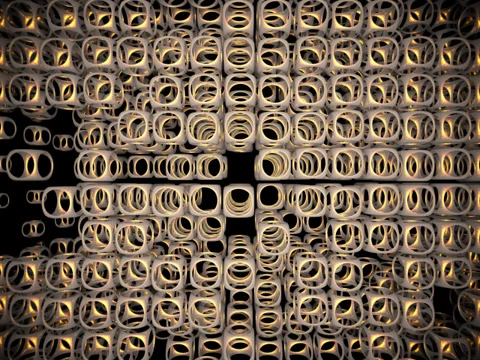 Greedy grid 009 vj loop WEB with alpha Stock Footage 34410460