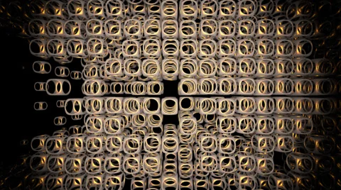 Greedy grid 009 vj loop 4K with alpha Stock Footage 34418414