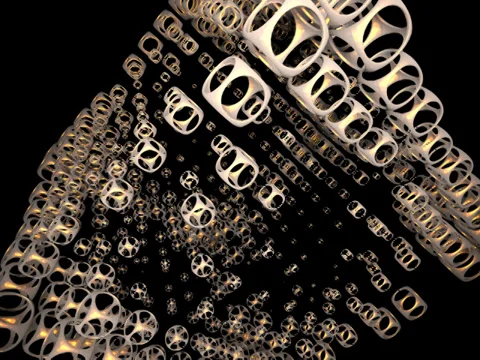 Greedy grid 010 vj loop WEB with alpha Stock Footage 34410559