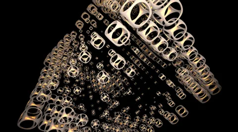 Greedy grid 010 vj loop 720p with alpha Stock Footage 34412909