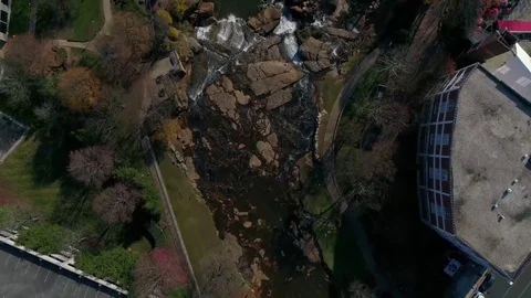 Greeenville Waterfall Video stock 85249011